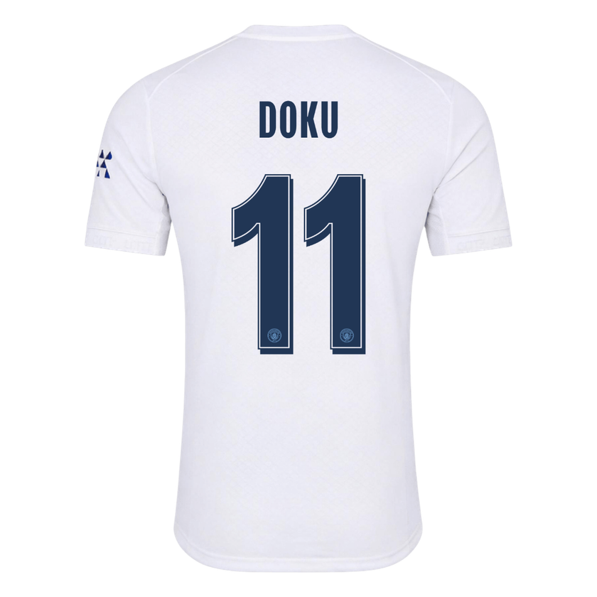 DOKU #11 Манчестър Сити Трета Тениска 2026/27 Authentic - UCL