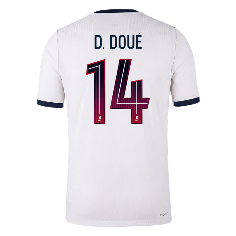 D. DOUÉ #14 Пари Сен Жермен Гостуваща Тениска 2026/27 Authentic