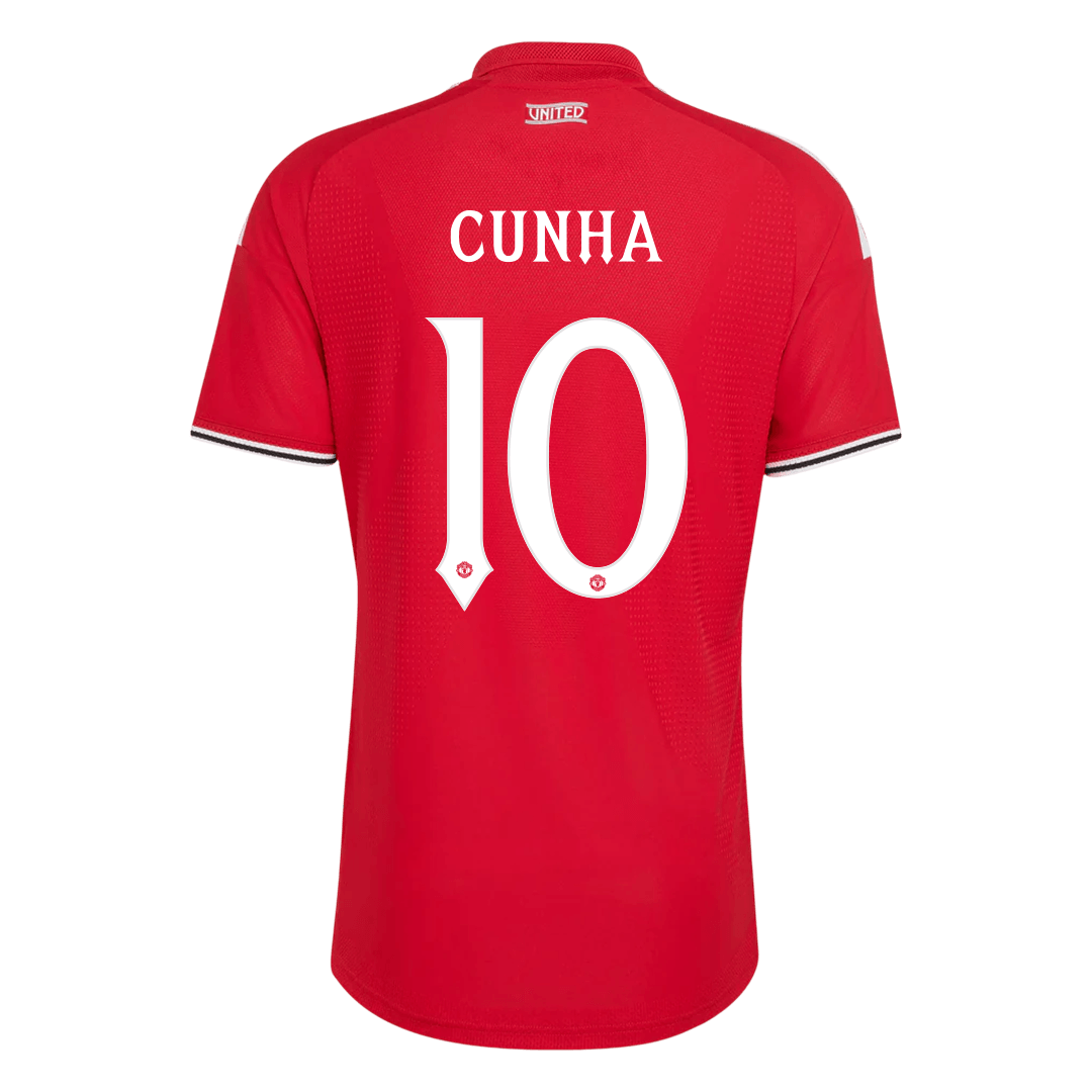 CUNHA #10 Манчестер Юнайтед Домакинска Тениска 2026/27 Authentic - UCL