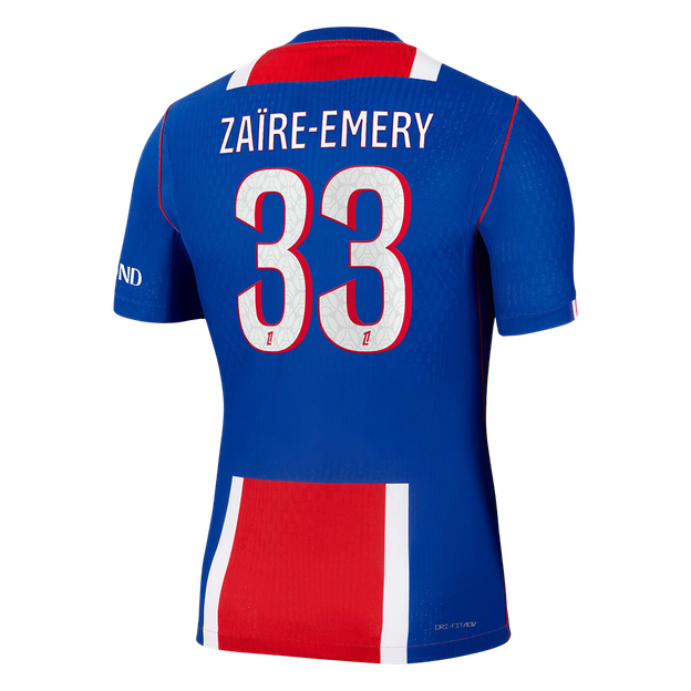 ZAÏRE-EMERY #33 Пари Сен Жермен Домакинска Тениска 2026/27 Authentic