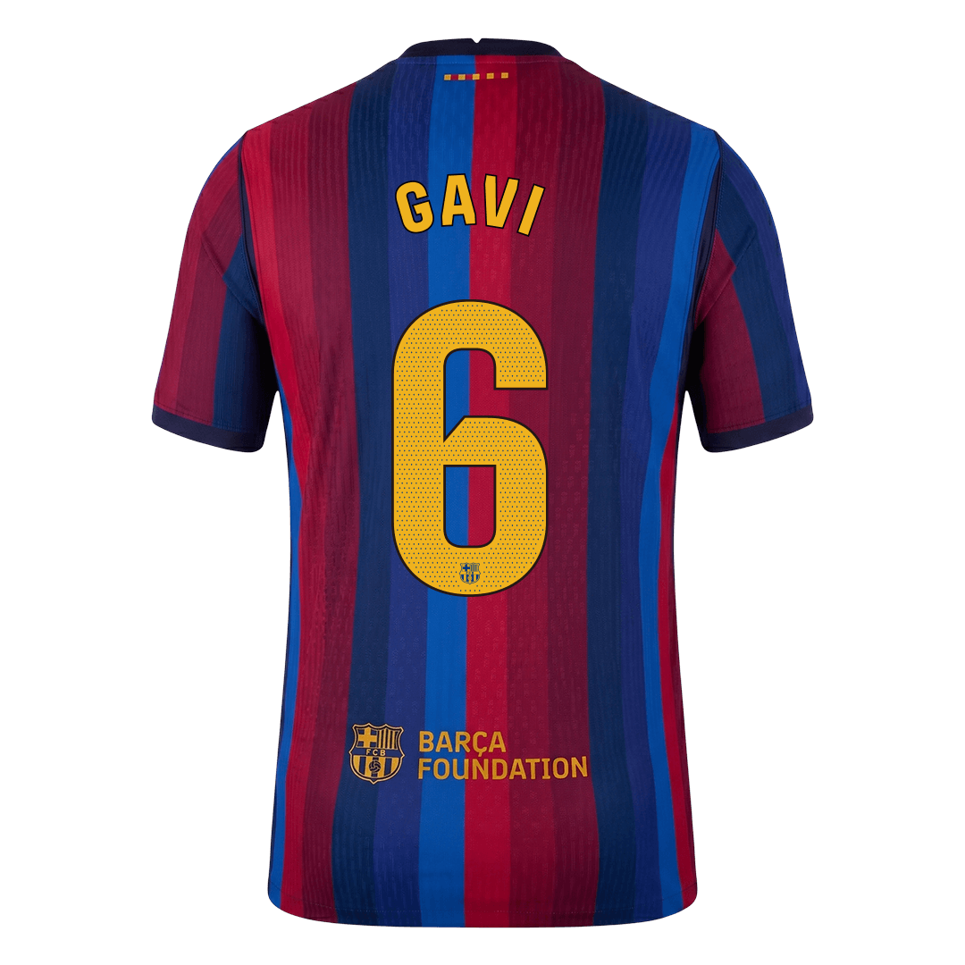 GAVI #6 Барселона Домакинска Тениска 2026/27 Authentic