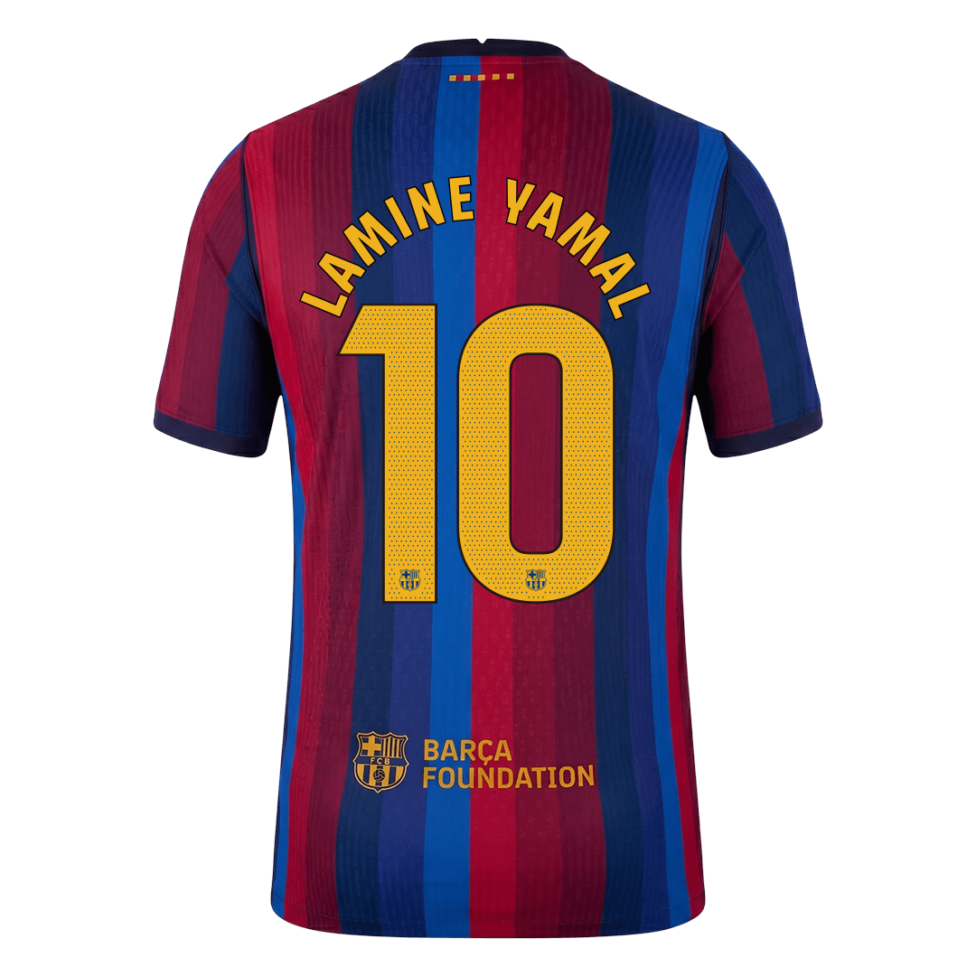 LAMINE YAMAL #10 Барселона Домакинска Тениска 2026/27 Authentic