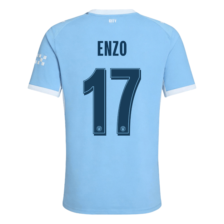 ENZO #17 Манчестър Сити Домакинска Тениска 2026/27 Authentic - UCL