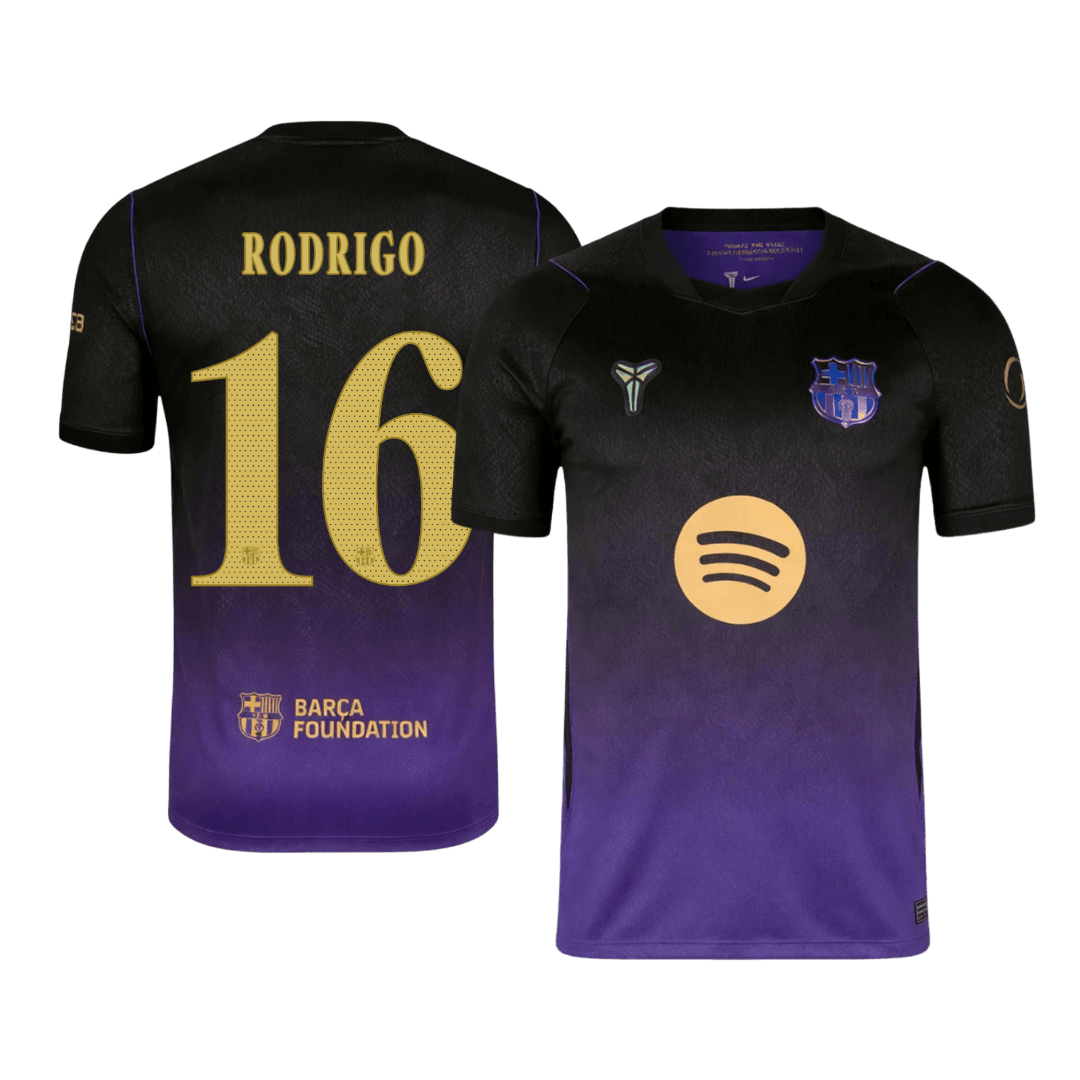 RODRIGO #16 Барселона Гостуваща Тениска 2026/27 - UCL