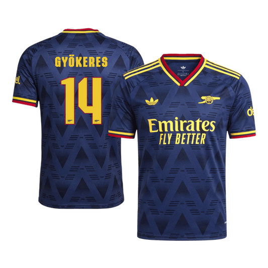 GYÖKERES #14 Арсенал Гостуваща Тениска 2026/27 Authentic - UCL