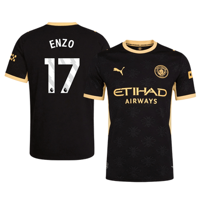 ENZO #17 Манчестър Сити Гостуваща Тениска 2026/27 Authentic