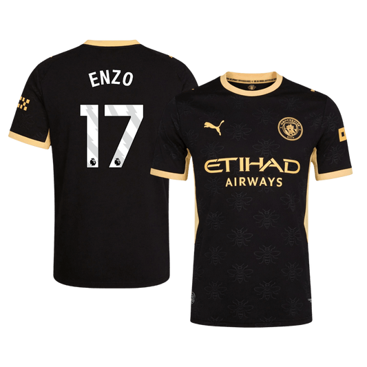 ENZO #17 Манчестър Сити Гостуваща Тениска 2026/27 Authentic