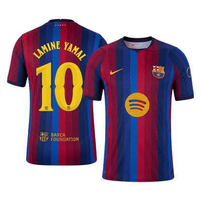 LAMINE YAMAL #10 Барселона Домакинска Тениска 2026/27 Authentic - UCL