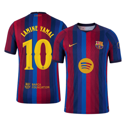 LAMINE YAMAL #10 Барселона Домакинска Тениска 2026/27 Authentic - UCL