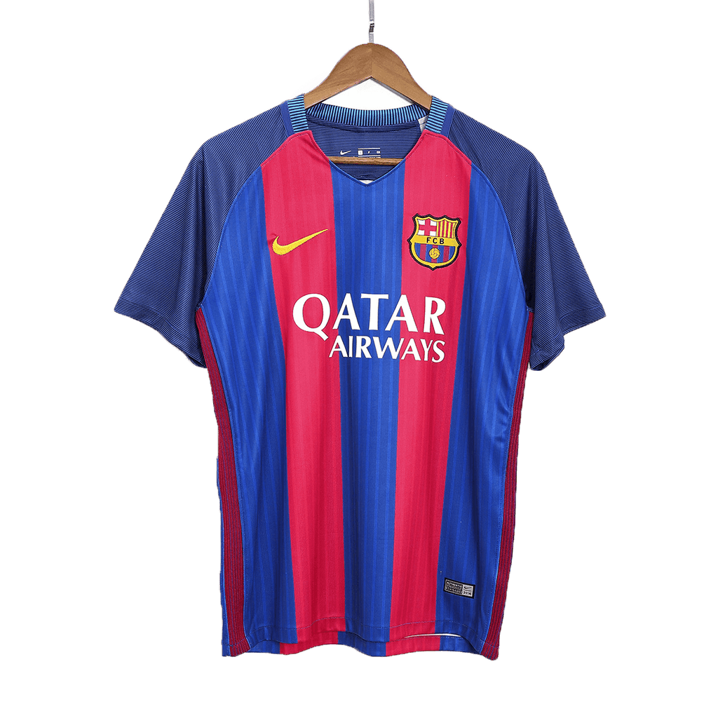 Ретро MESSI #10 Барселона Домакинска Тениска 2016/17