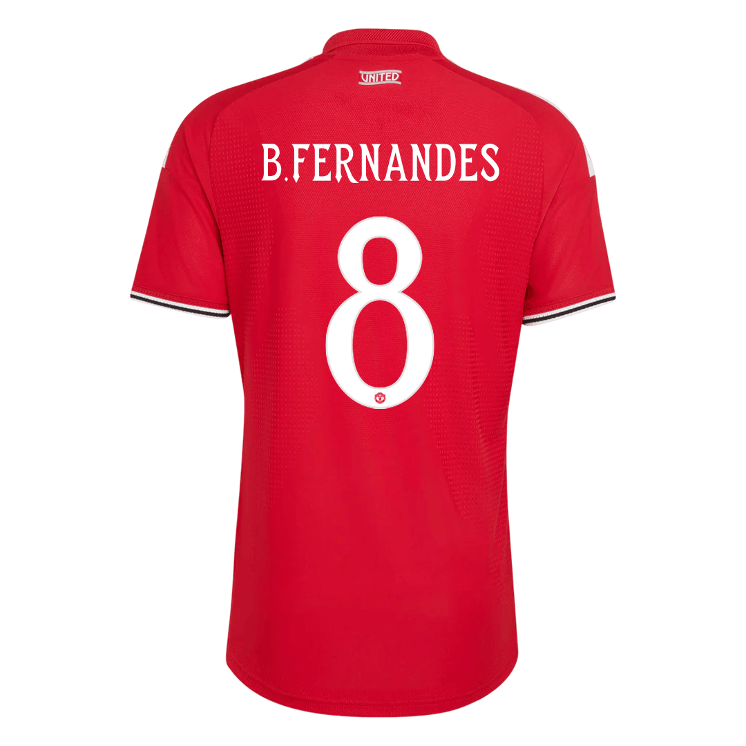 B. FERNANDES #8 Манчестер Юнайтед Домакинска Тениска 2026/27 Authentic - UCL