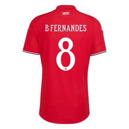 B. FERNANDES #8 Манчестер Юнайтед Домакинска Тениска 2026/27 Authentic - UCL