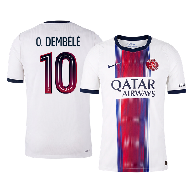 O. DEMBÉLÉ #10 Пари Сен Жермен Гостуваща Тениска 2026/27 Authentic