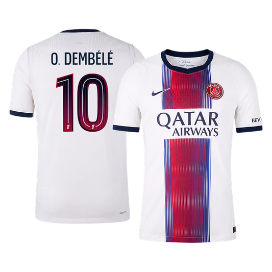 O. DEMBÉLÉ #10 Пари Сен Жермен Гостуваща Тениска 2026/27 Authentic