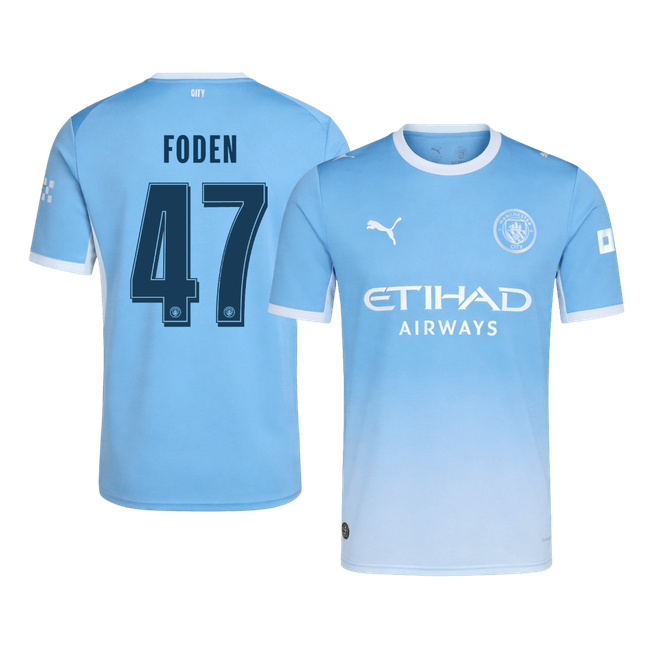 FODEN #47 Манчестър Сити Домакинска Тениска 2026/27 - UCL