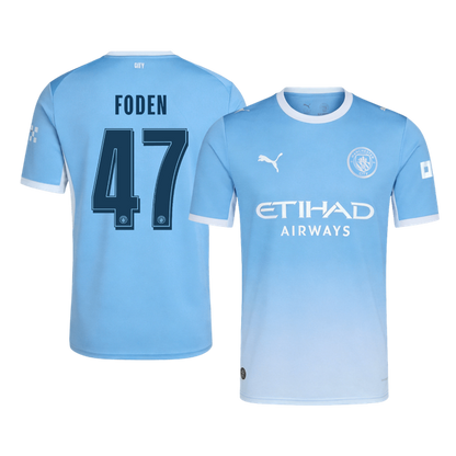FODEN #47 Манчестър Сити Домакинска Тениска 2026/27 - UCL