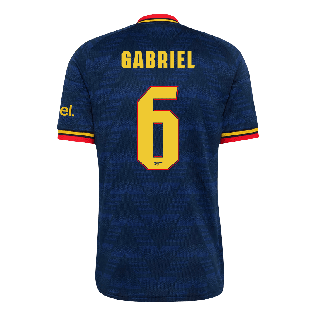 GABRIEL #6 Арсенал Гостуваща Тениска 2026/27 - UCL
