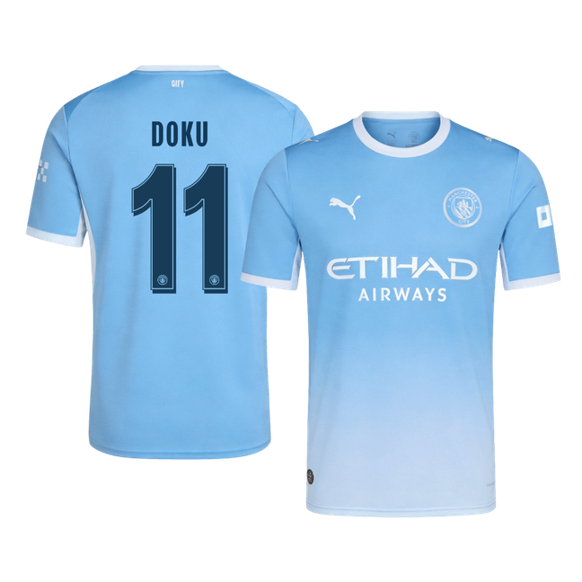 DOKU #11 Манчестър Сити Домакинска Тениска 2026/27 - UCL