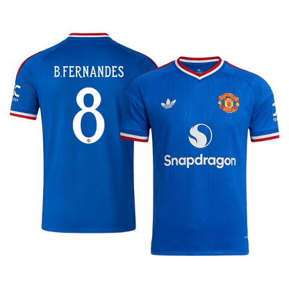 B. FERNANDES #8 Манчестер Юнайтед Гостуваща Тениска 2026/27 - UCL