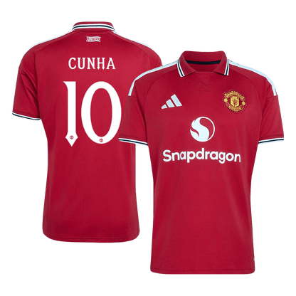 CUNHA #10 Манчестер Юнайтед Домакинска Тениска 2026/27 - UCL