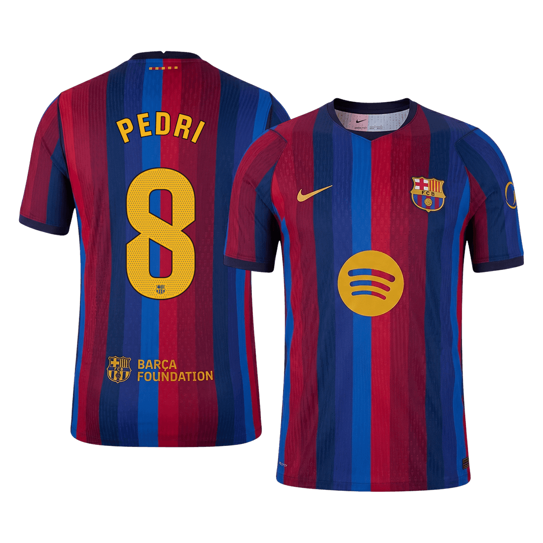 PEDRI #8 Барселона Домакинска Тениска 2026/27 Authentic