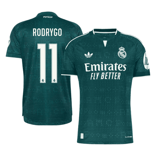 RODRYGO #11 Реал Мадрид Гостуваща Тениска 2026/27 Authentic