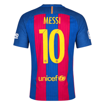 Ретро MESSI #10 Барселона Домакинска Тениска 2016/17