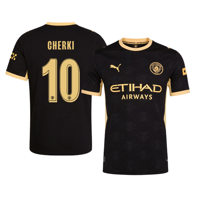 CHERKI #10 Манчестър Сити Гостуваща Тениска 2026/27 Authentic - UCL