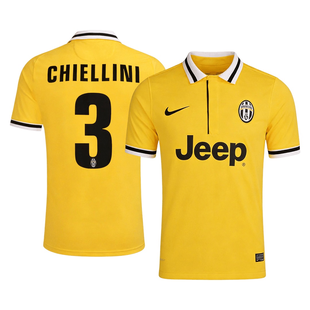 Ретро CHIELLINI #3 Ювентус Гостуваща Тениска 2013/14