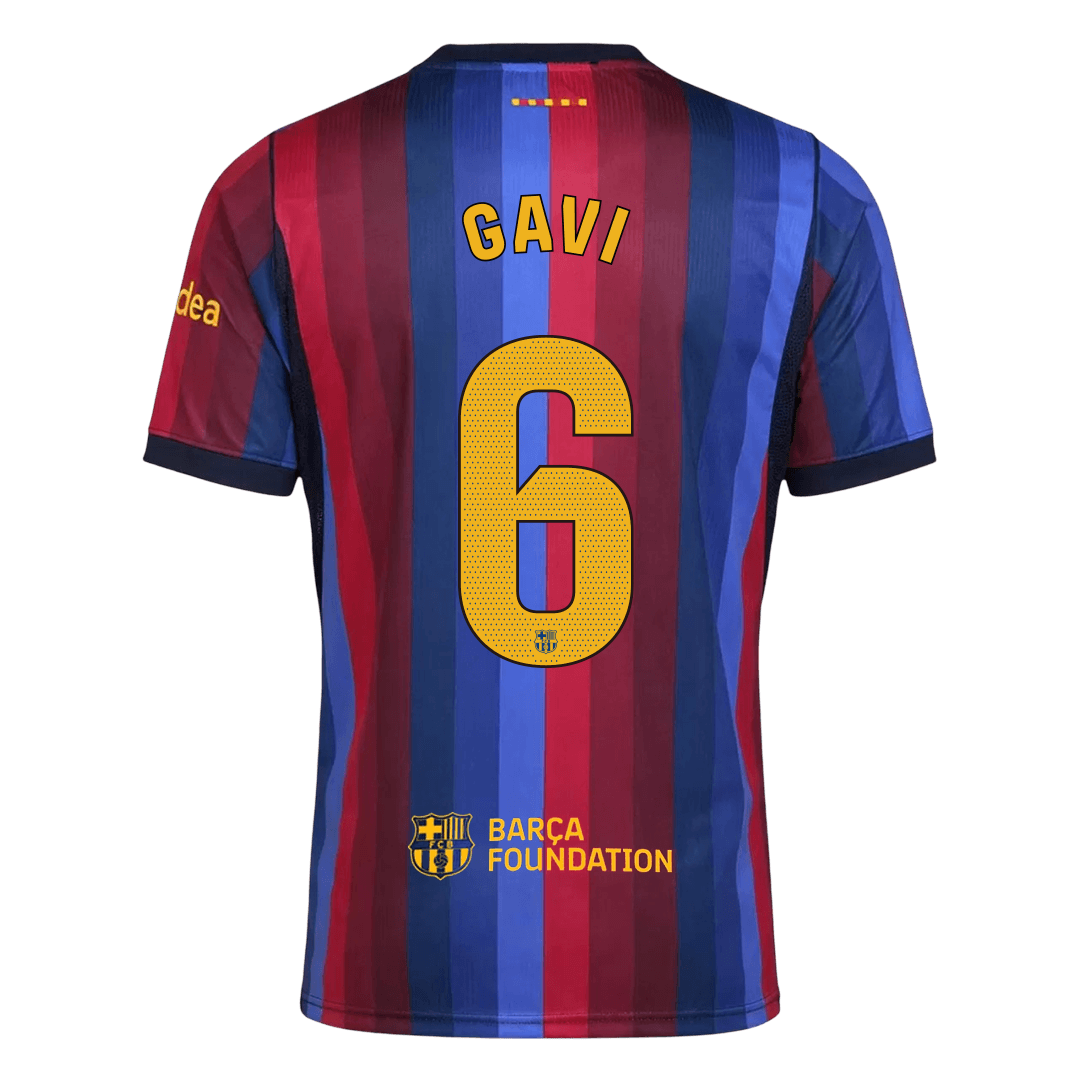 GAVI #6 Барселона Домакинска Тениска 2026/27