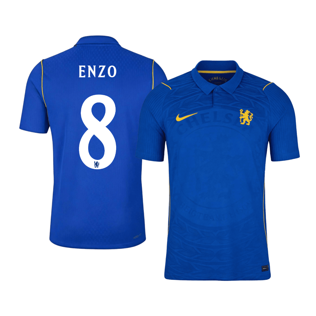 ENZO #8 Челси Домакинска Тениска 2026/27 Authentic - UCL