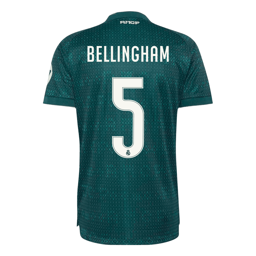 BELLINGHAM #5 Реал Мадрид Гостуваща Тениска 2026/27 Authentic