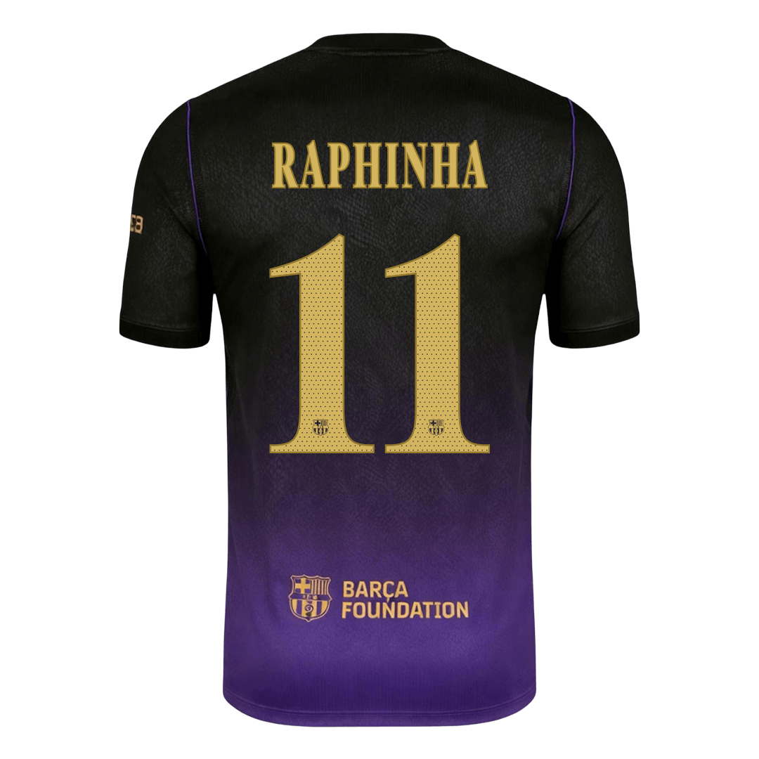 RAPHINHA #11 Барселона Гостуваща Тениска 2026/27 - UCL