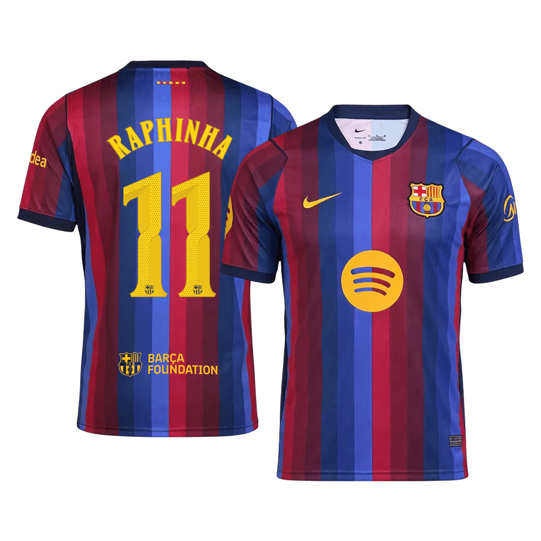 RAPHINHA #11 Барселона Домакинска Тениска 2026/27 - UCL