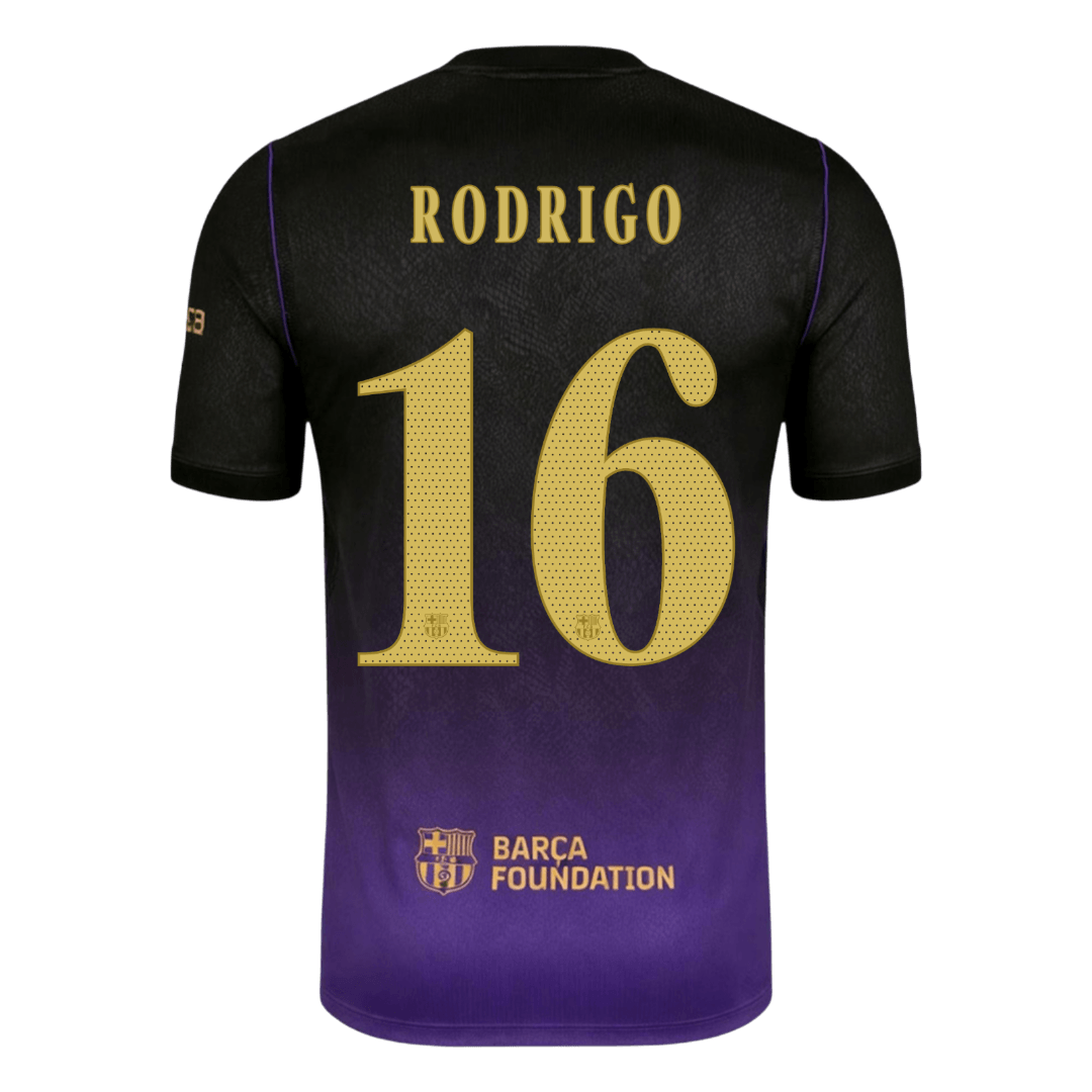 RODRIGO #16 Барселона Гостуваща Тениска 2026/27 - UCL