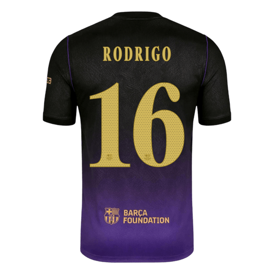 RODRIGO #16 Барселона Гостуваща Тениска 2026/27 - UCL