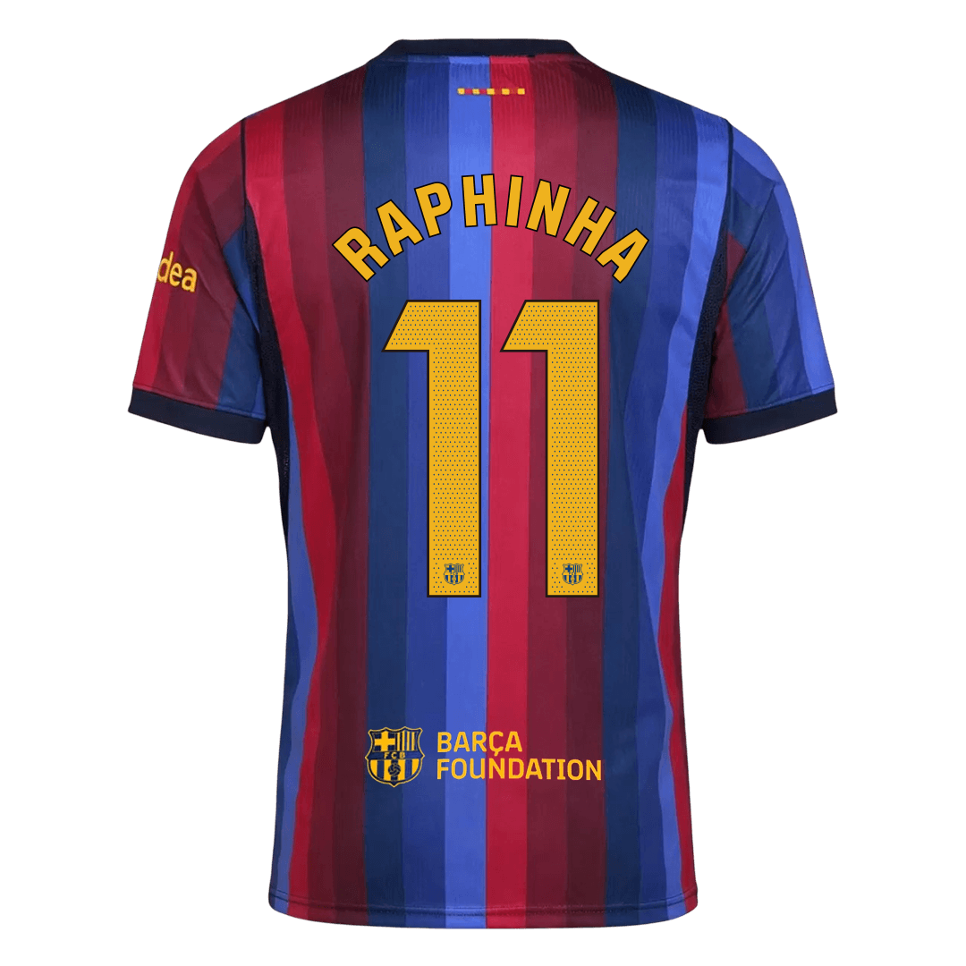 RAPHINHA #11 Барселона Домакинска Тениска 2026/27
