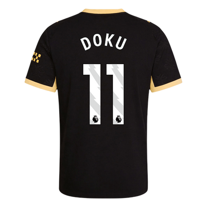 DOKU #11 Манчестър Сити Гостуваща Тениска 2026/27 Authentic
