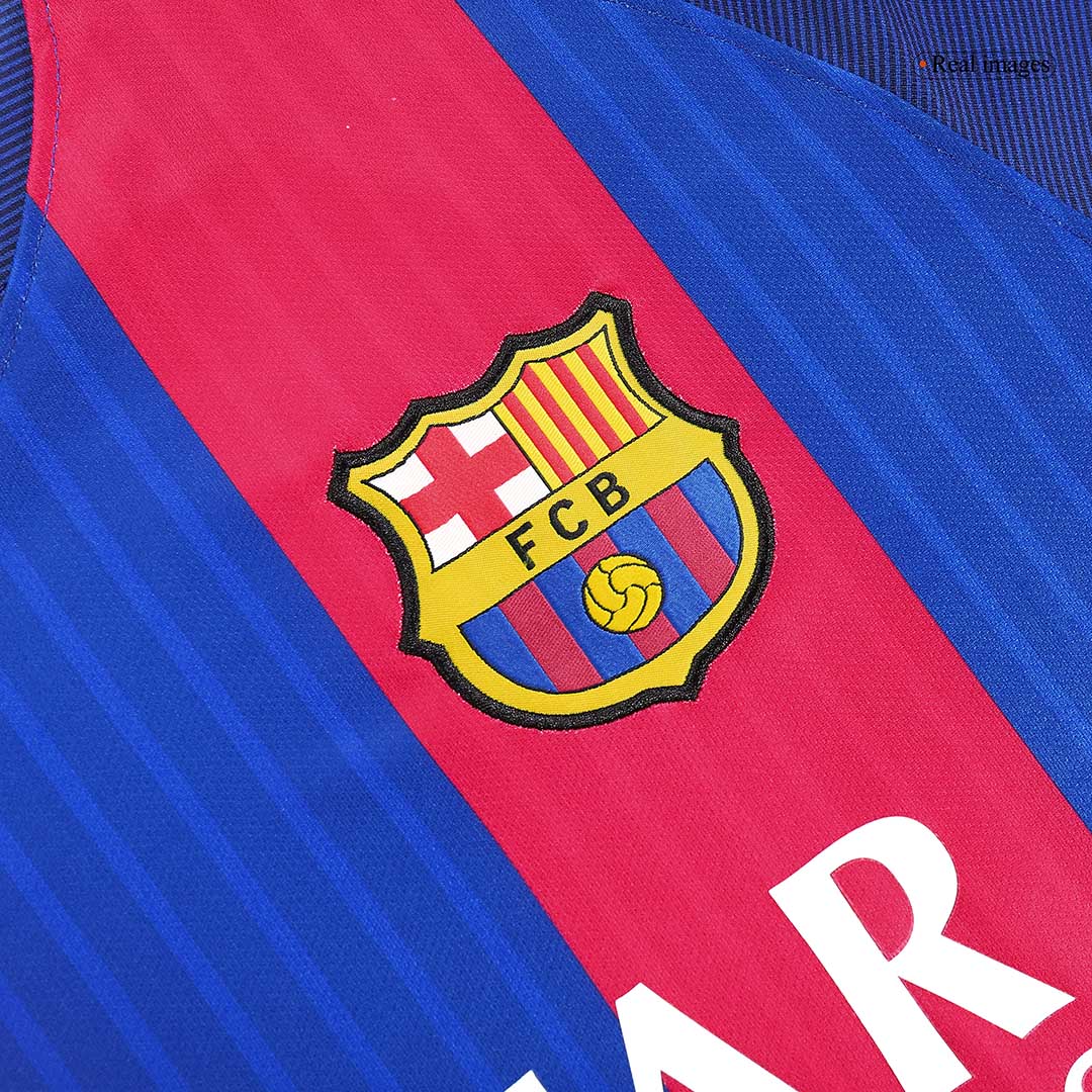 Ретро MESSI #10 Барселона Домакинска Тениска 2016/17