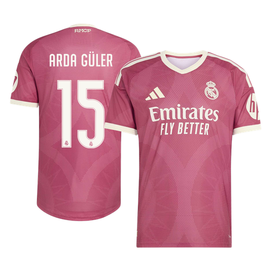 ARDA GÜLER #15 Реал Мадрид Трета Тениска 2026/27 Authentic
