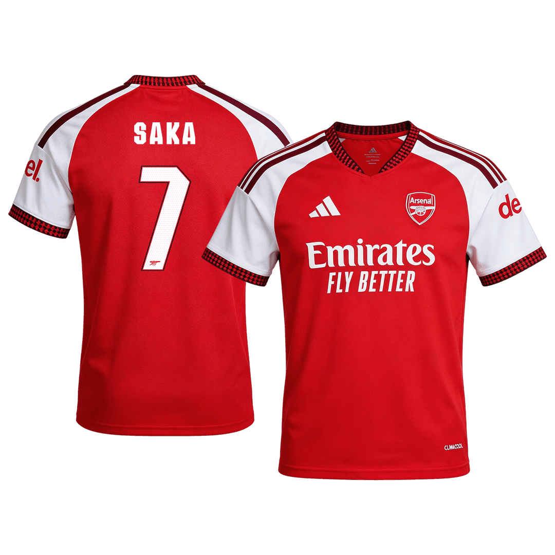 SAKA #7 Арсенал Домакинска Тениска 2026/27 - UCL