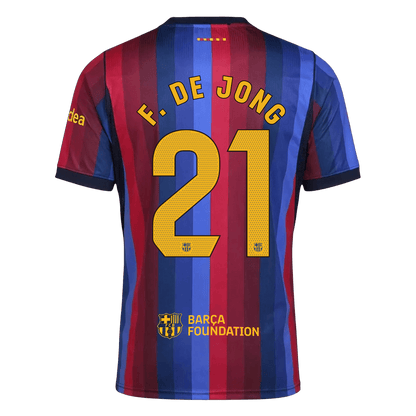 F. DE JONG #21 Барселона Домакинска Тениска 2026/27