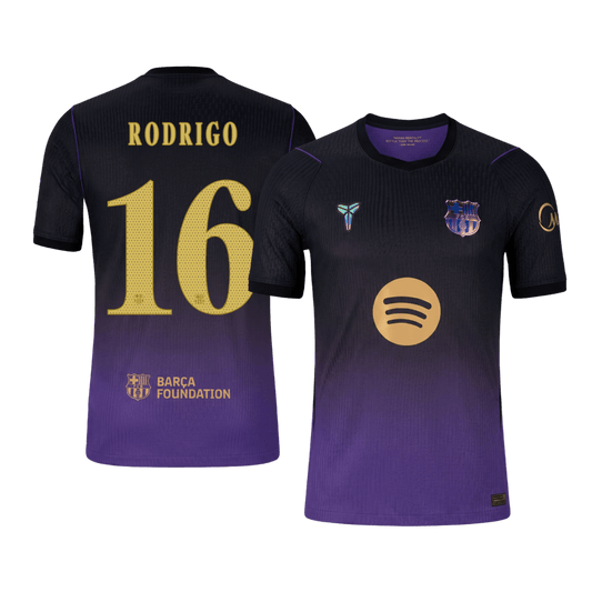 RODRIGO #16 Барселона Гостуваща Тениска 2026/27 Authentic - UCL