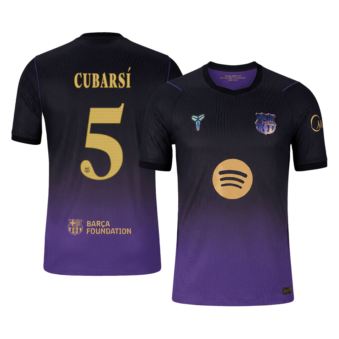 CUBARSÍ #5 Барселона Гостуваща Тениска 2026/27 Authentic - UCL