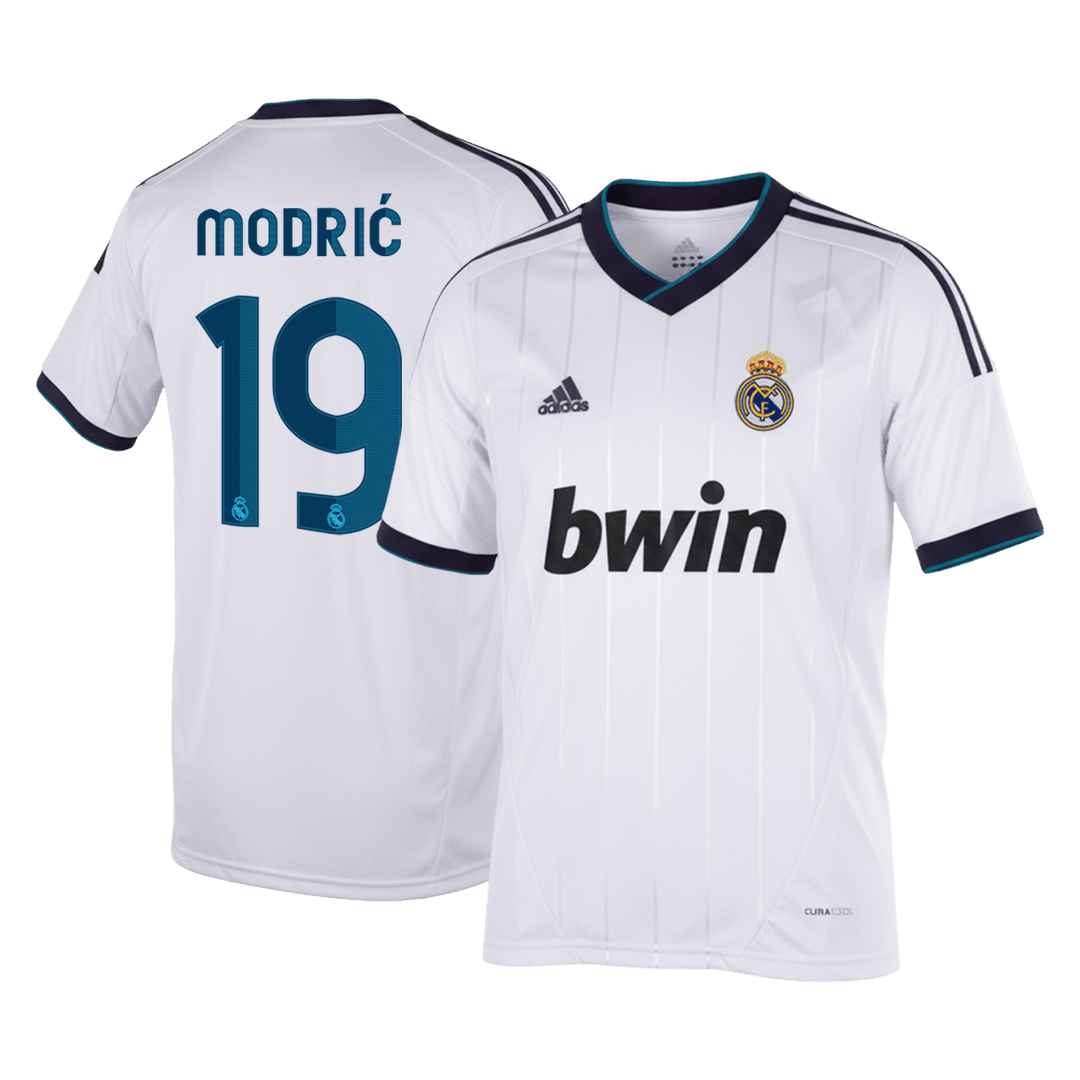 Ретро MODRIĆ #19 Реал Мадрид Домакинска Тениска 2012/13