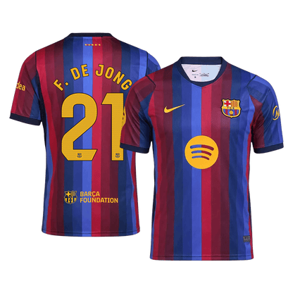 F. DE JONG #21 Барселона Домакинска Тениска 2026/27
