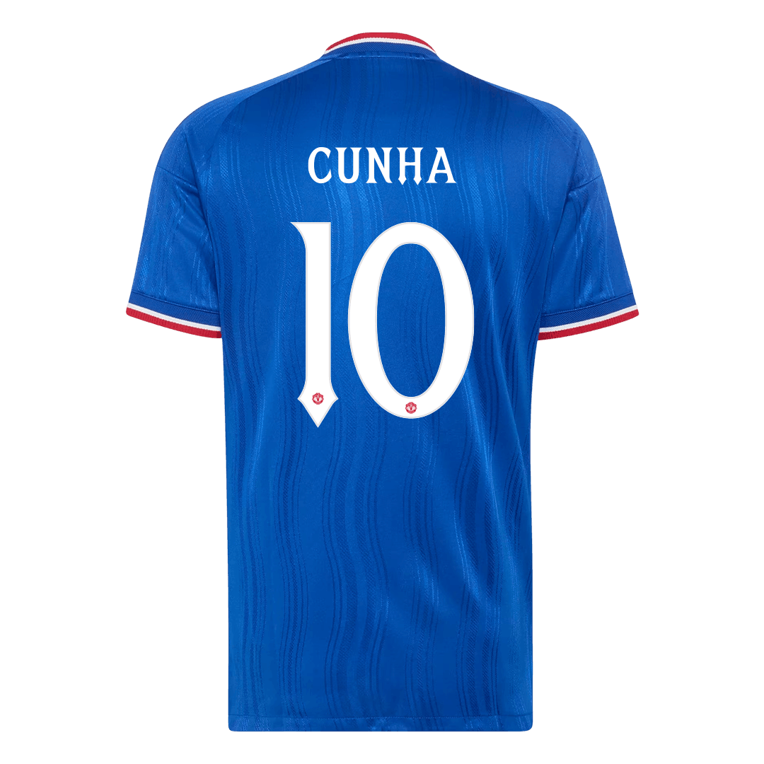 CUNHA #10 Манчестер Юнайтед Гостуваща Тениска 2026/27 Authentic - UCL