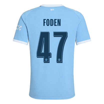 FODEN #47 Манчестър Сити Домакинска Тениска 2026/27 Authentic - UCL