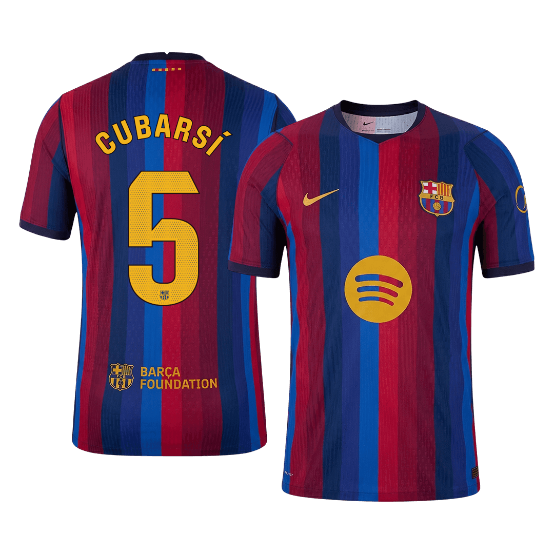 CUBARSÍ #5 Барселона Домакинска Тениска 2026/27 Authentic