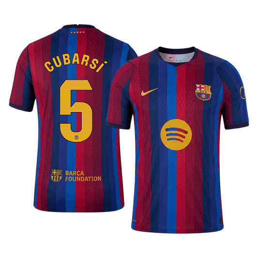 CUBARSÍ #5 Барселона Домакинска Тениска 2026/27 Authentic